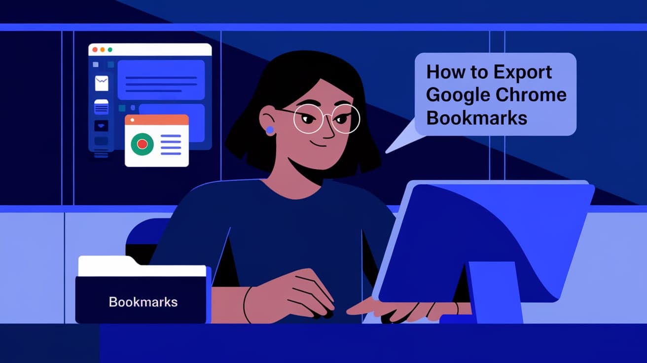 How to Export Google Chrome Bookmarks
