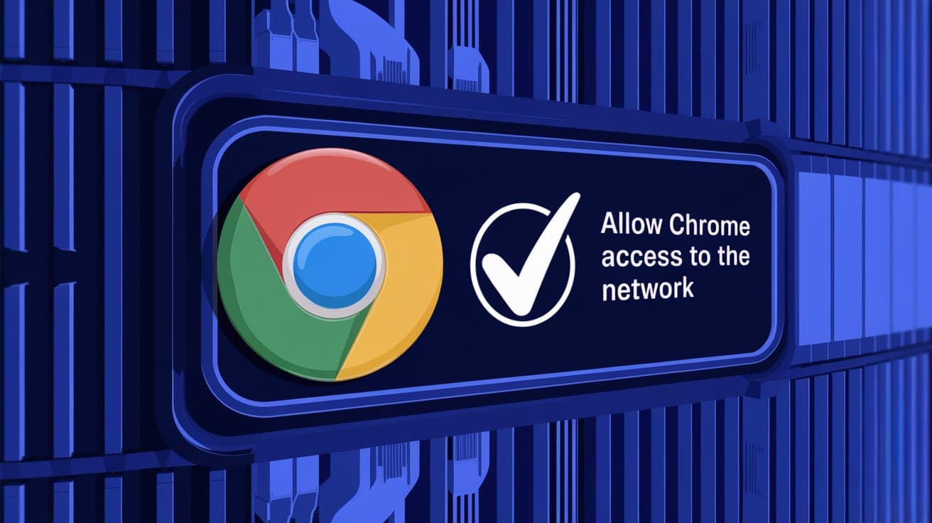 How to Let Chrome Access the Network Using Firewall Settings