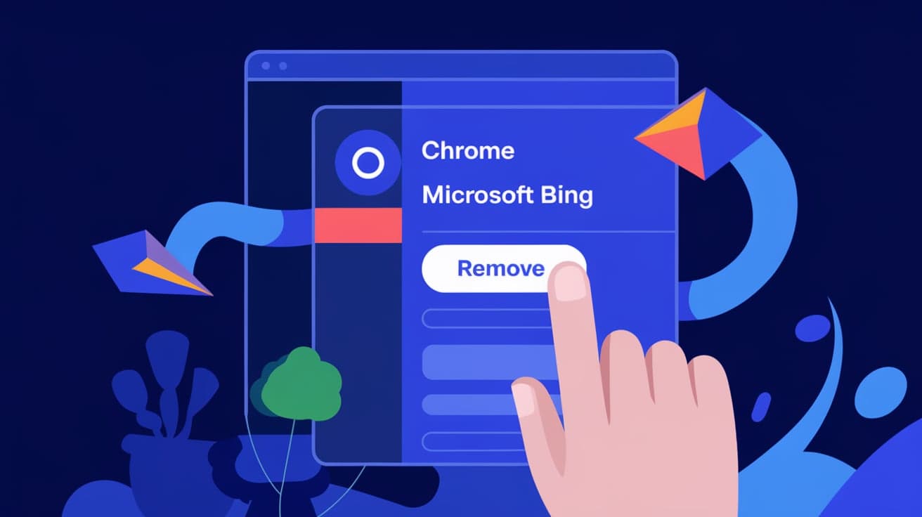 How to Remove Microsoft Bing from Chrome