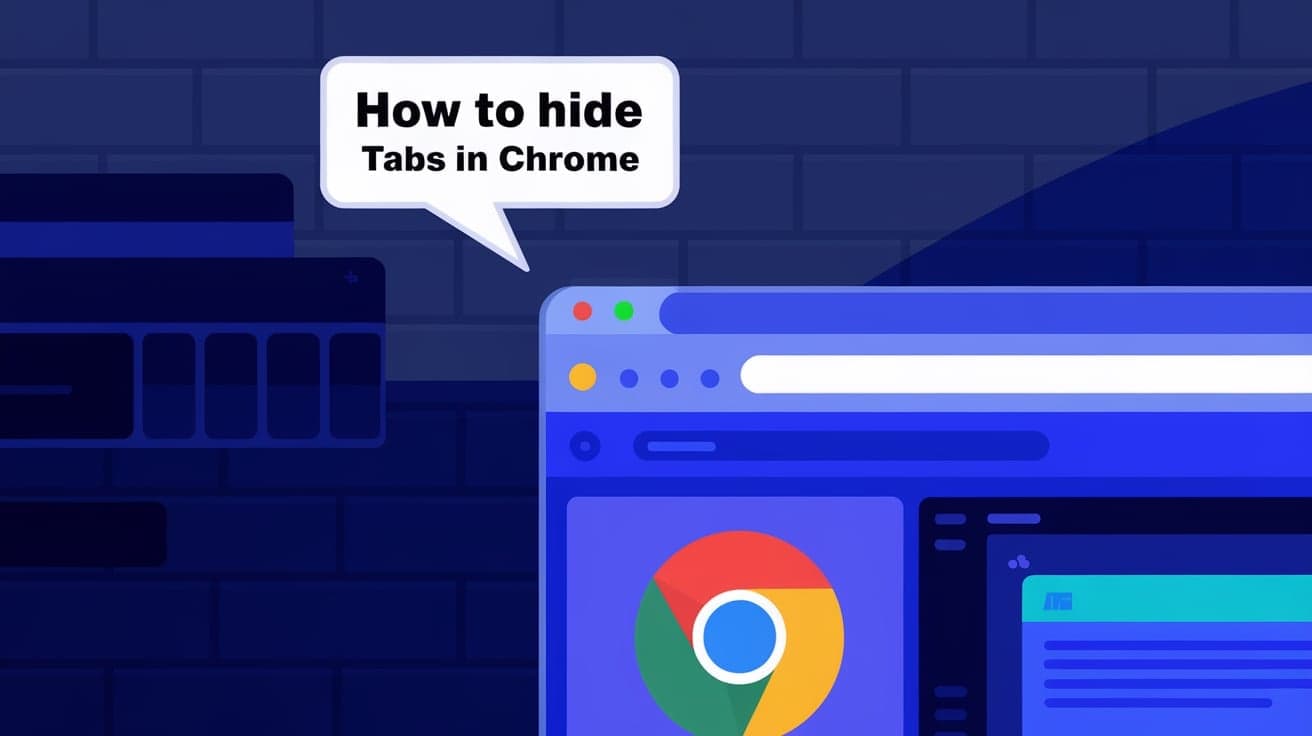 How to Hide Tabs in Chrome