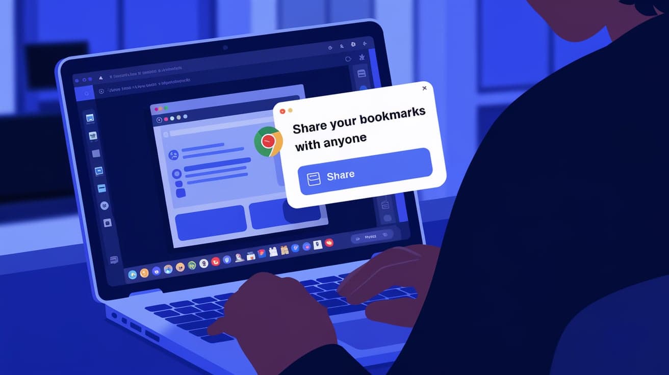 How to Share Bookmarks from Chrome