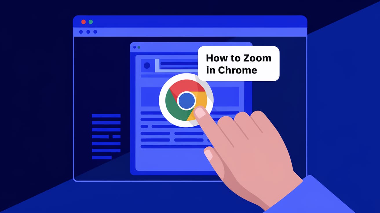 How to Zoom in Chrome