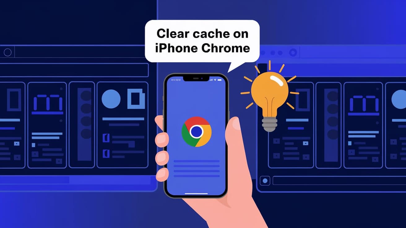 How to Clear Cache on iPhone Chrome