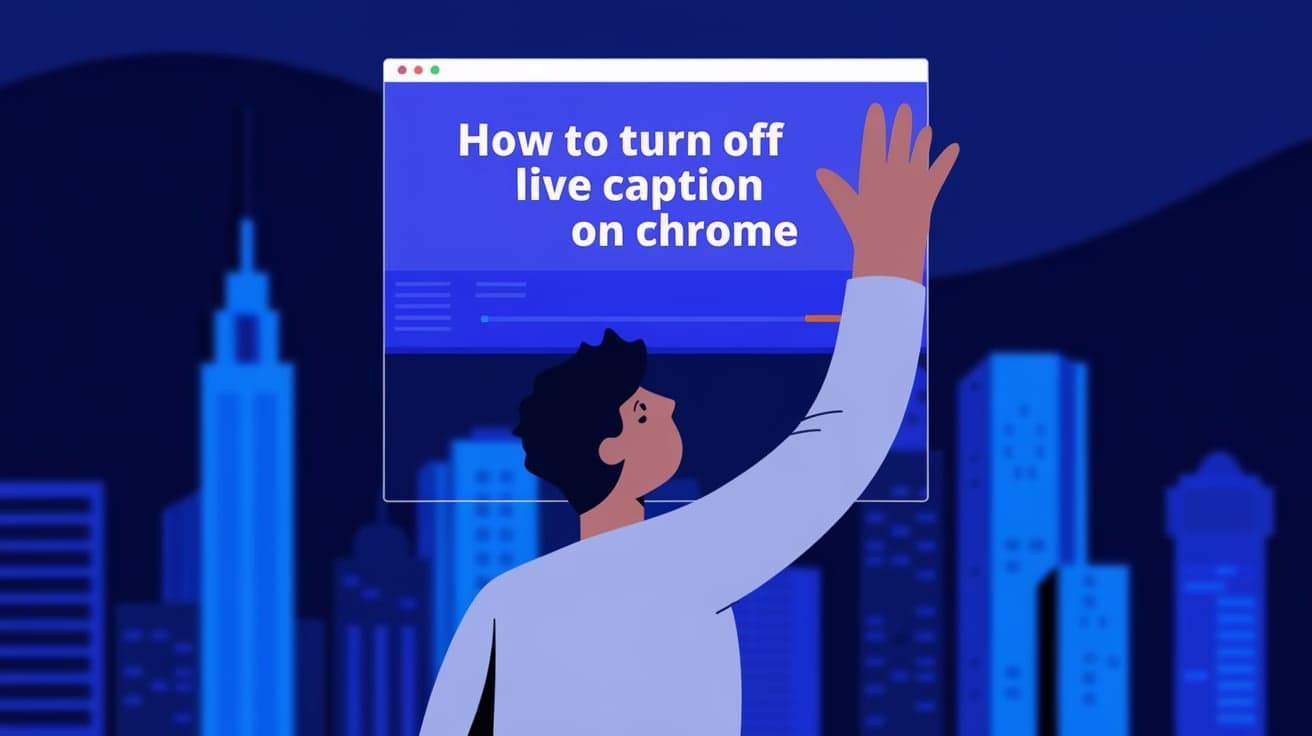 How to Turn Off Live Caption on Chrome