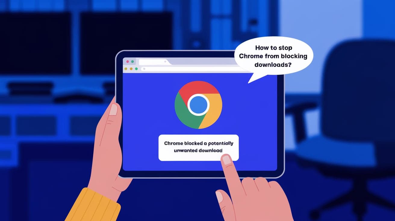 How to Stop Chrome from Blocking Downloads